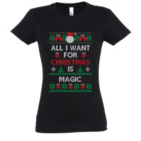 Karácsonyi mintás - női póló