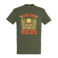 This dad rocks - férfi póló