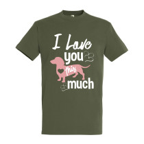 Dog love - férfi póló