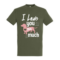 Dog love - férfi póló