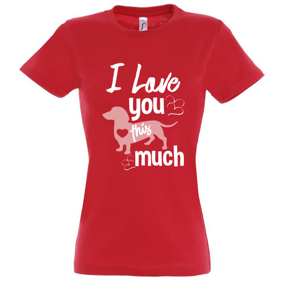 Dog love - női póló