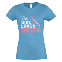 Gym love - női póló