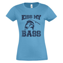 Kiss my bass! - női póló