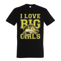 I love big girls - férfi póló