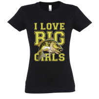 I love big girls - női póló