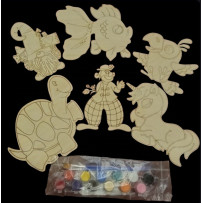 Kreatív kifestő sablon...