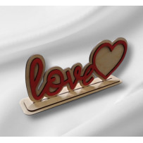 Szerelmes szív dekoráció