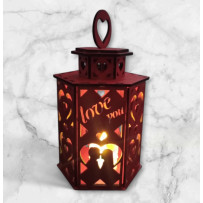 Valentin napi lámpás