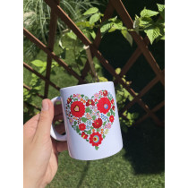 Matyó mintás bögre