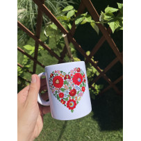 Matyó mintás bögre